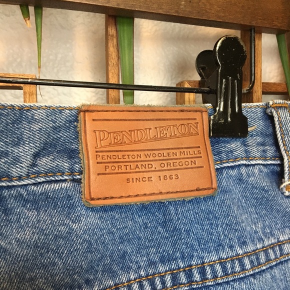 Vintage Pendleton Women High Waist Boyfriend Jeans - Picture 7 of 8